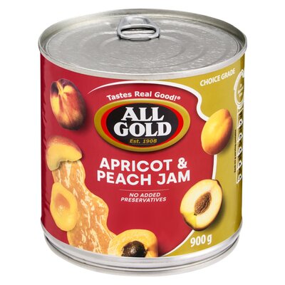 All Gold Apricot & Peach Jam 900g | PnP