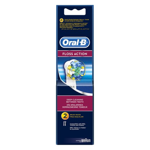 Oralb EB25 Toothbrush Floss Action 2 Pa PnP