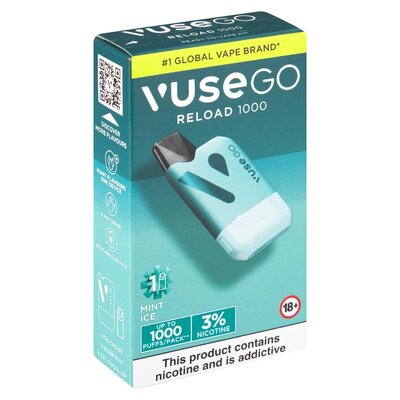 Vuse Go Mint Ice 3% Nicotine Salt Disposable Vape | PnP