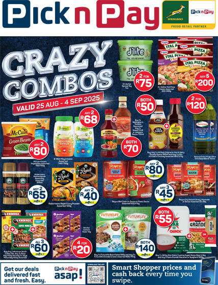 Pick n Pay Crazy Combo Specials