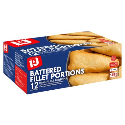 I&J Battered Hake Fillet 1.8kg | PnP