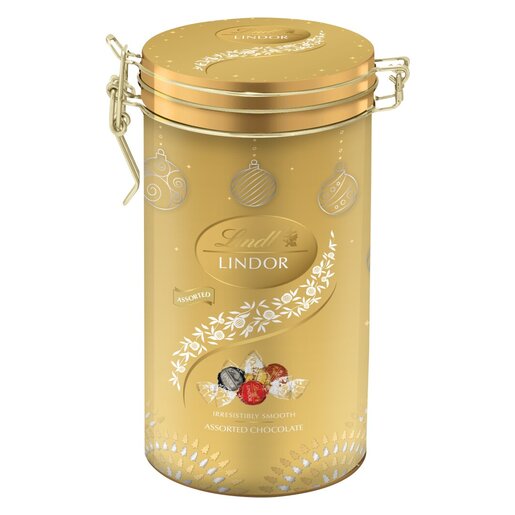 Lindor Assorted Chocolate Truffle In A Clasp Tin 300g x 10 PnP