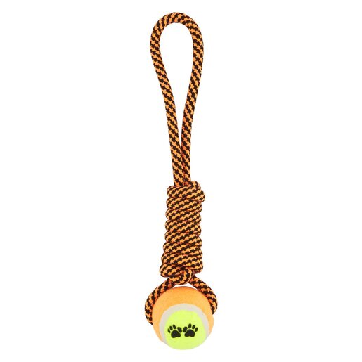 HS Pet Dog Knotted Rope With Chew Ball | PnP