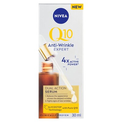 Nivea Q10 Anti-Wrinkle Expert Dual Action Serum 30ml | PnP