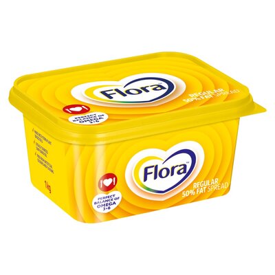 Flora Regular 50% Fat Spread 1kg | PnP