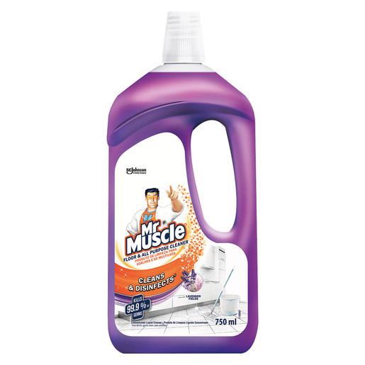 Mr Muscle Floor & All Purpose Cleaner Lavender 750ml PnP