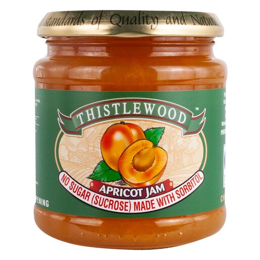 Thistlewood Diabetic Apricot Jam 310g PnP