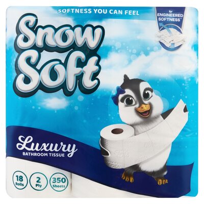 Snowsoft 2 Ply Toilet Paper 18s