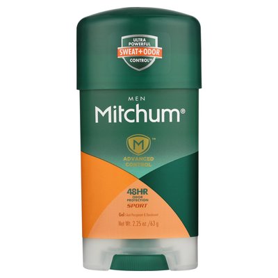 Mitchum Unscented Clear Gel Antiperspirant Deodorant 63g | PnP