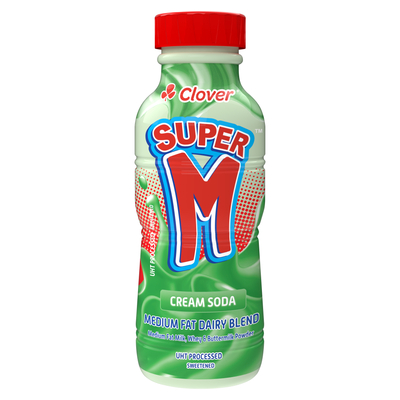 Clover Super M Medium Fat Strawberry Milk 6 x 300ml | PnP