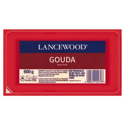 Lancewood Gouda Cheese 600g