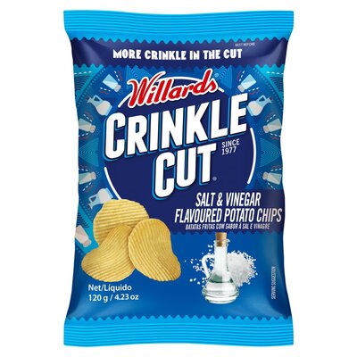 Willards Chips Crinkle Cut Bbq Rib 120g | PnP
