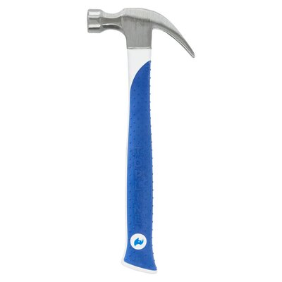TOPLINE Claw Hammer Fibreglass Handle 500g 1 Pack