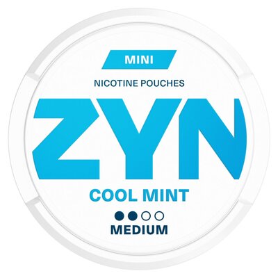 Zyn Cool Mint Mini Medium Nicotine Pouch 3mg | PnP