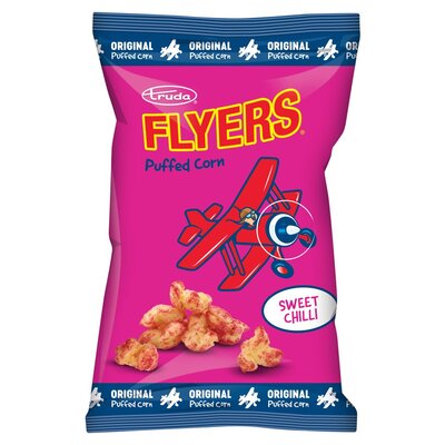 Truda Flyers Sweet Chilli Puffed Corn 100g