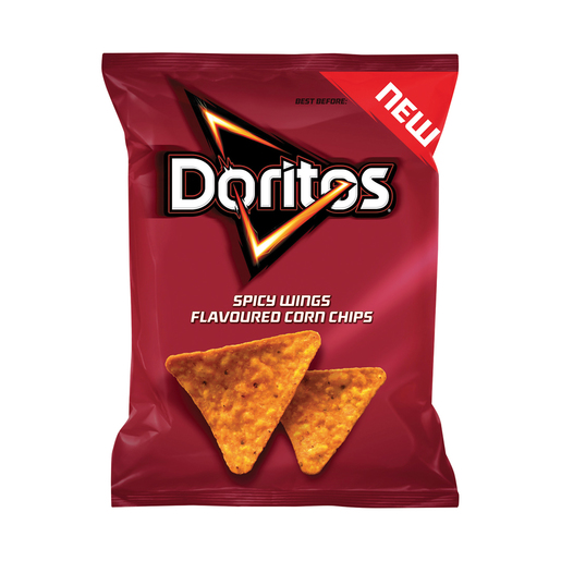 Doritos Spicy Wings Flavoured Corn Chips 150g PnP