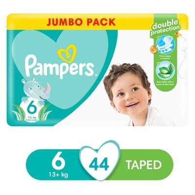 Pampers giant pack size hot sale 6