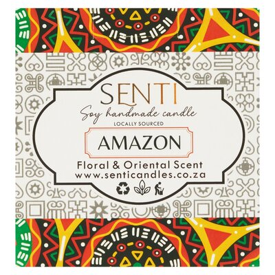 Senti Candles Amazon Soy Wax Candle 400g | PnP