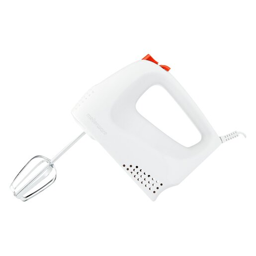 MELLERWARE Hand Mixer With Dough Hooks Chrome PnP