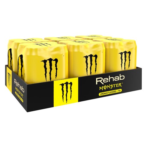Monster Rehab Lemon Energy Drink 24 x 500ml | Smart Price Specials