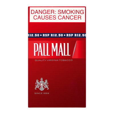 Pall Mall Red Price Mark Pack 10ea