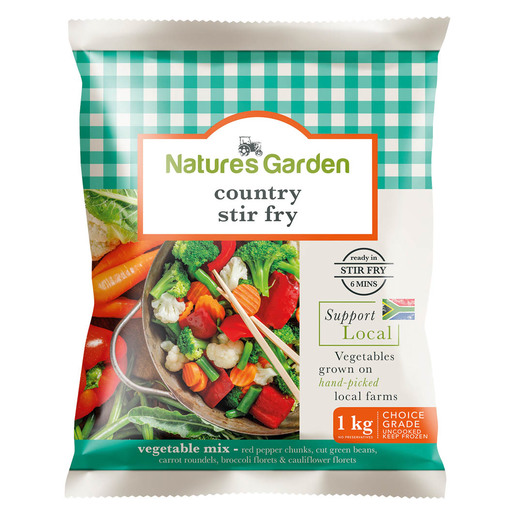 Natures Garden Country Stir Fry 1kg PnP