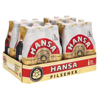 Hansa Pilsener Local Beer 24 x 330ml