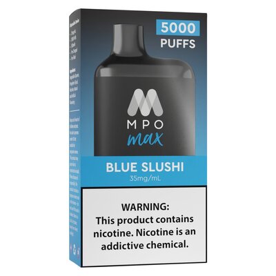 Mpo Vapes Max 5000 Puffs Blue Slushi 35mg 8ml