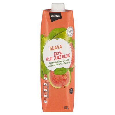 PnP Long Life Guava Juice Prisma Pack 1L