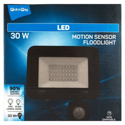 PnP 30w Led Floodlight Sensor Cw | PnP