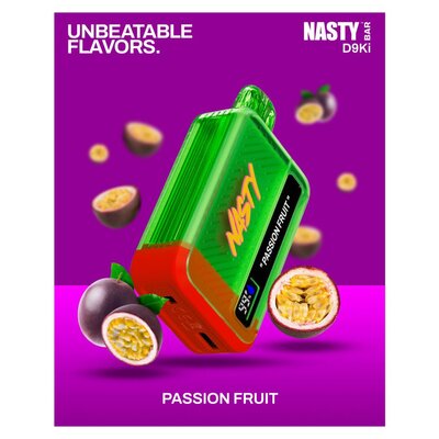 Nasty Passion Fruit 5.0% Rechargeable 9000 Puffs Disposable Vape | PnP