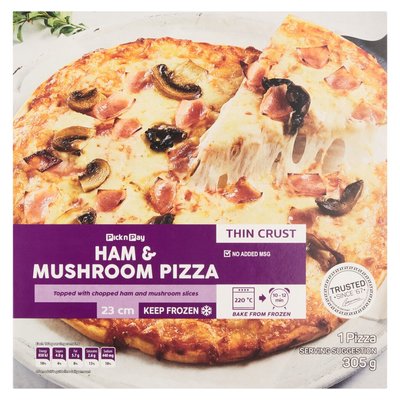 PnP Ham & Mushroom Pizza 305g