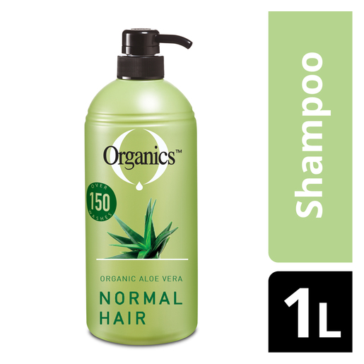 Organics Aloe Vera Shampoo 1L PnP