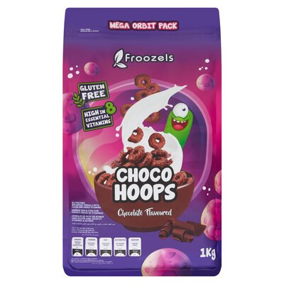 Froozels Chocolate Flavoured Hoops 1kg