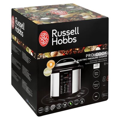 Russel Hobbs Electric Pressure Cooker 6L RHEP7 PnP