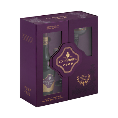Courvoisier Vsop Double Glass Coupette | PnP