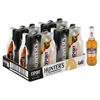Hunters Gold Cider Can 24 X 440ml PnP
