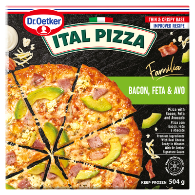 Dr Oetker Ital Pizza Classic Familia Bacon & Spring Onion Pizza