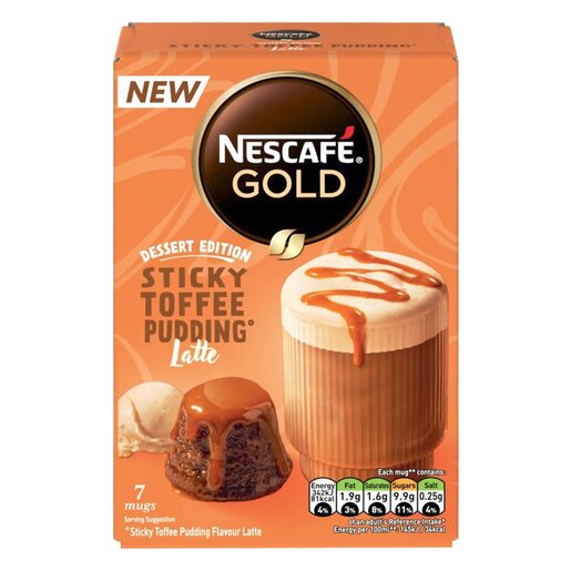 Nescafe Sticky Toffee Pudding Latte 7 Pack | PnP