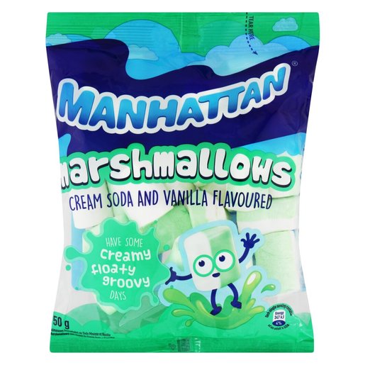 Manhattan Cream Soda & Vanilla Flavoured Marshmallows 150g PnP