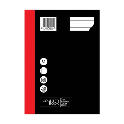 Croxley A4 288 Page Counter Book Smart Price Specials PnP Home