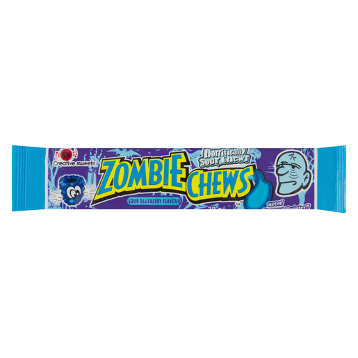 Creative Sweets Sour Blueberry Flavour Zombie Chews 20g | PnP