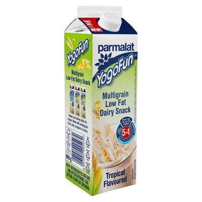 Parmalat Yogofun Tropical Flavoured Multigrain Low Fat Dairy Snack 900g ...