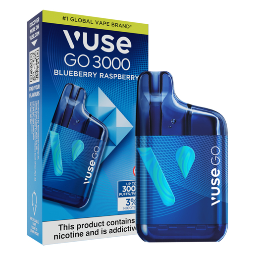 Vuse Go Blueberry Raspberry 2.0 3000 Puff Disposable Vape | PnP