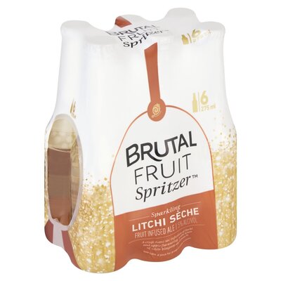 Brutal Fruit Litchi Seche Spritzer 6 x 275ml