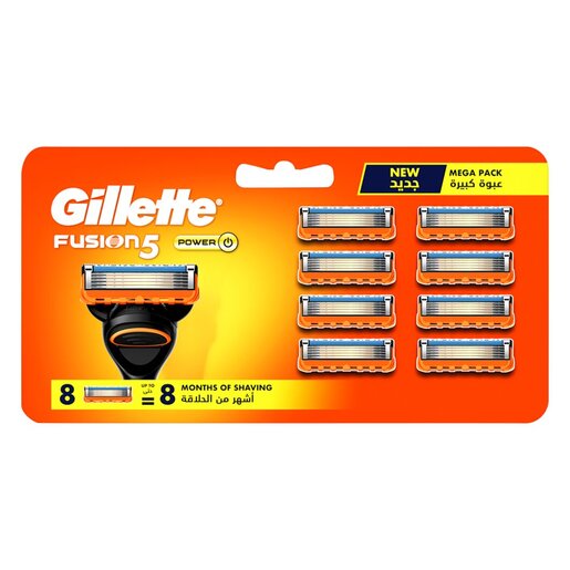 Gillette Fusion Power Blades 8s | PnP