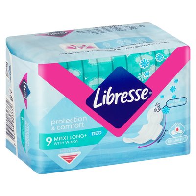 Libresse Maxi Pads Cotton Feel Super Scented 9ea PnP