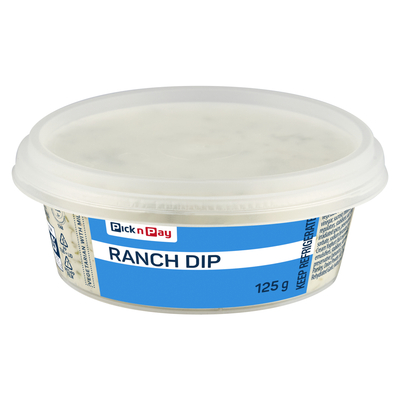 PnP Ranch Dip 125g | PnP