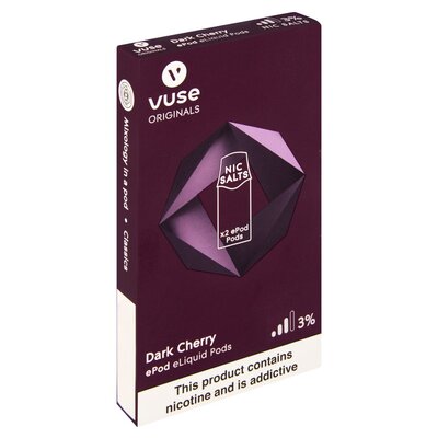 Vuse E-Pod Dark Cherry Device Acc 3% 2 Pack | Smart Price Specials