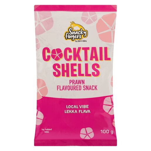 PnP Snacky Fingers Prawn Cocktail Shells Snack 100g | PnP